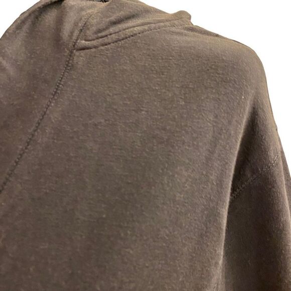 Old Navy Navy Blue Hoodie with‎ Pink and Navy Stripes Size XL - Picture 5 of 13